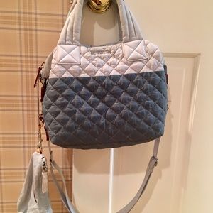 MZ Wallace two-tone small sutton